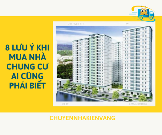 8 lưu ý khi mua nhà chung cư ai cũng phải biết