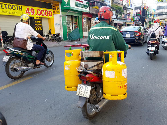 Vận chuyển bình ga an toàn cũng là các để bảo vệ tính mạng của bản thân