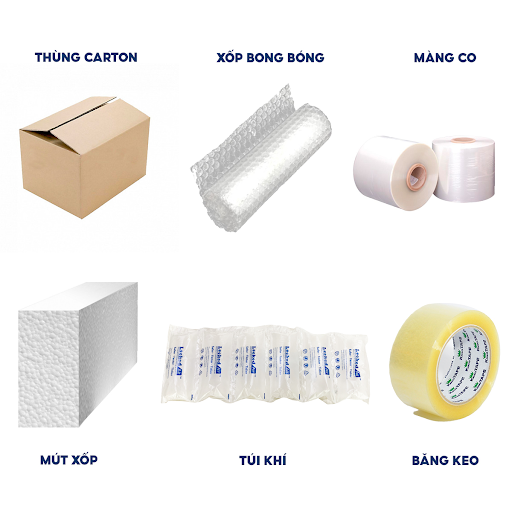 Một số loại dụng cụ cần có khí chuyển nhà