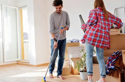 Xác định không gian cần dọn dẹp trước khi vệ sinh nhà mới xây