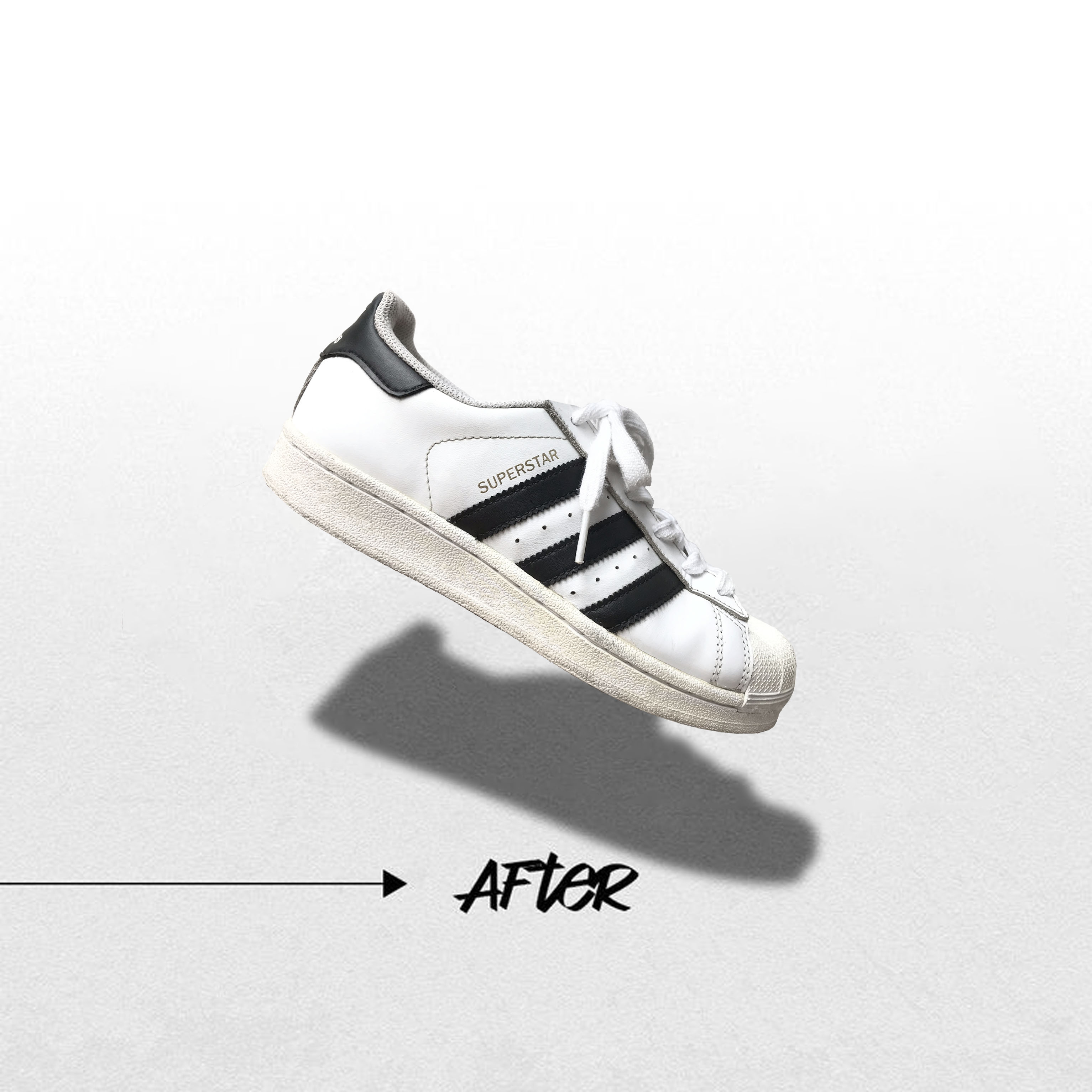 Đế giày sau khi repaint tại Washintown