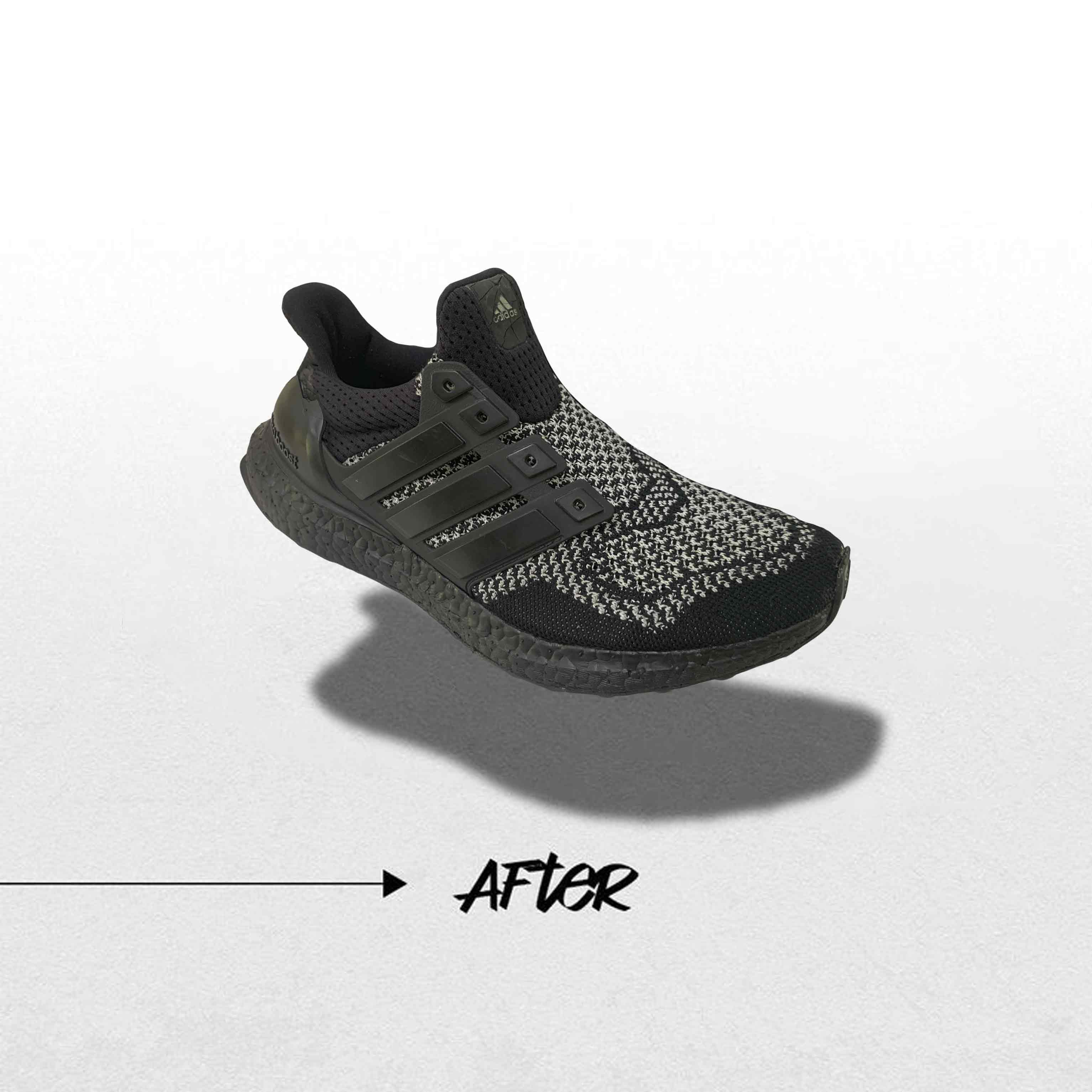 Giày Adidas Boost sau khi vệ sinh