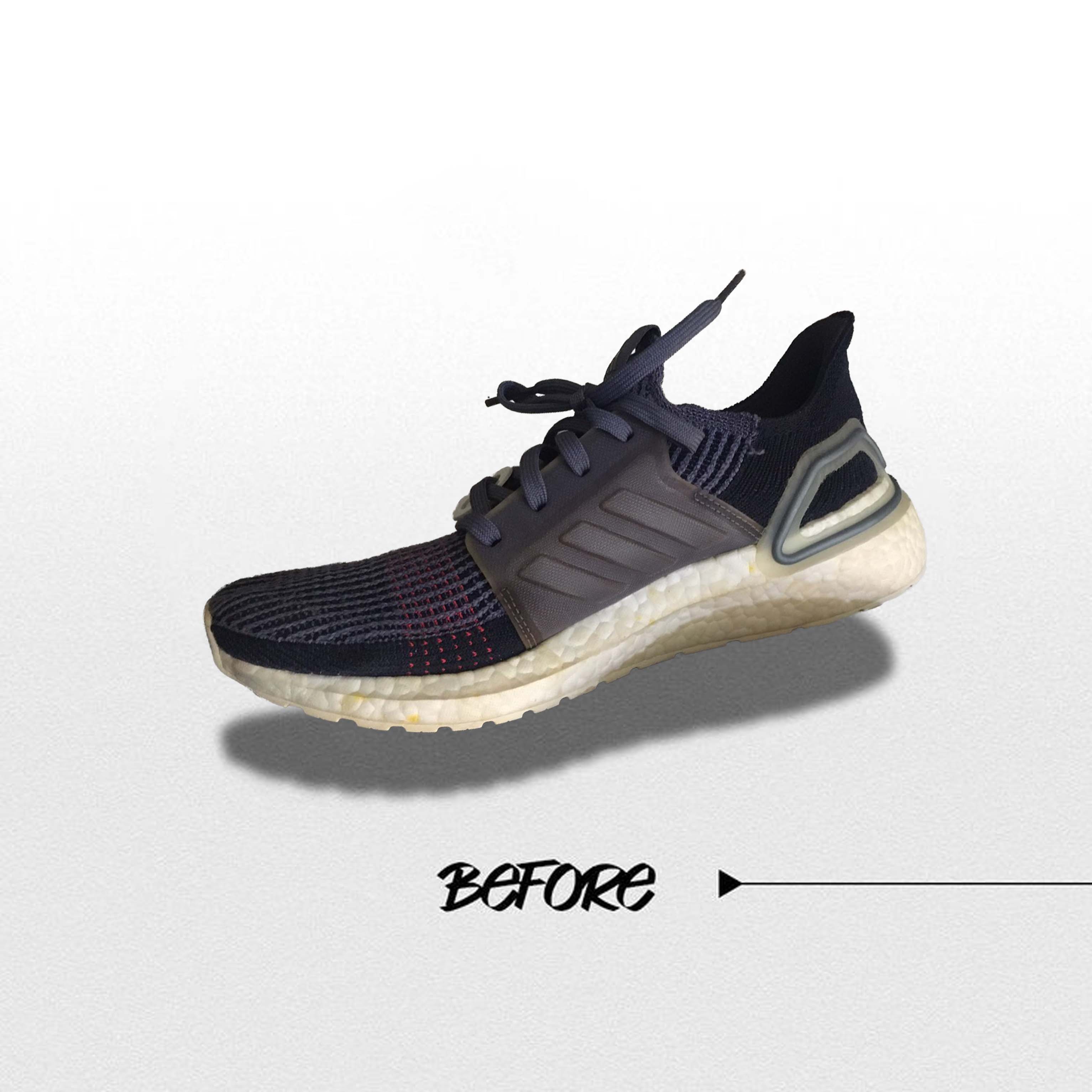 Đôi giày sneaker trắng nguyên bản