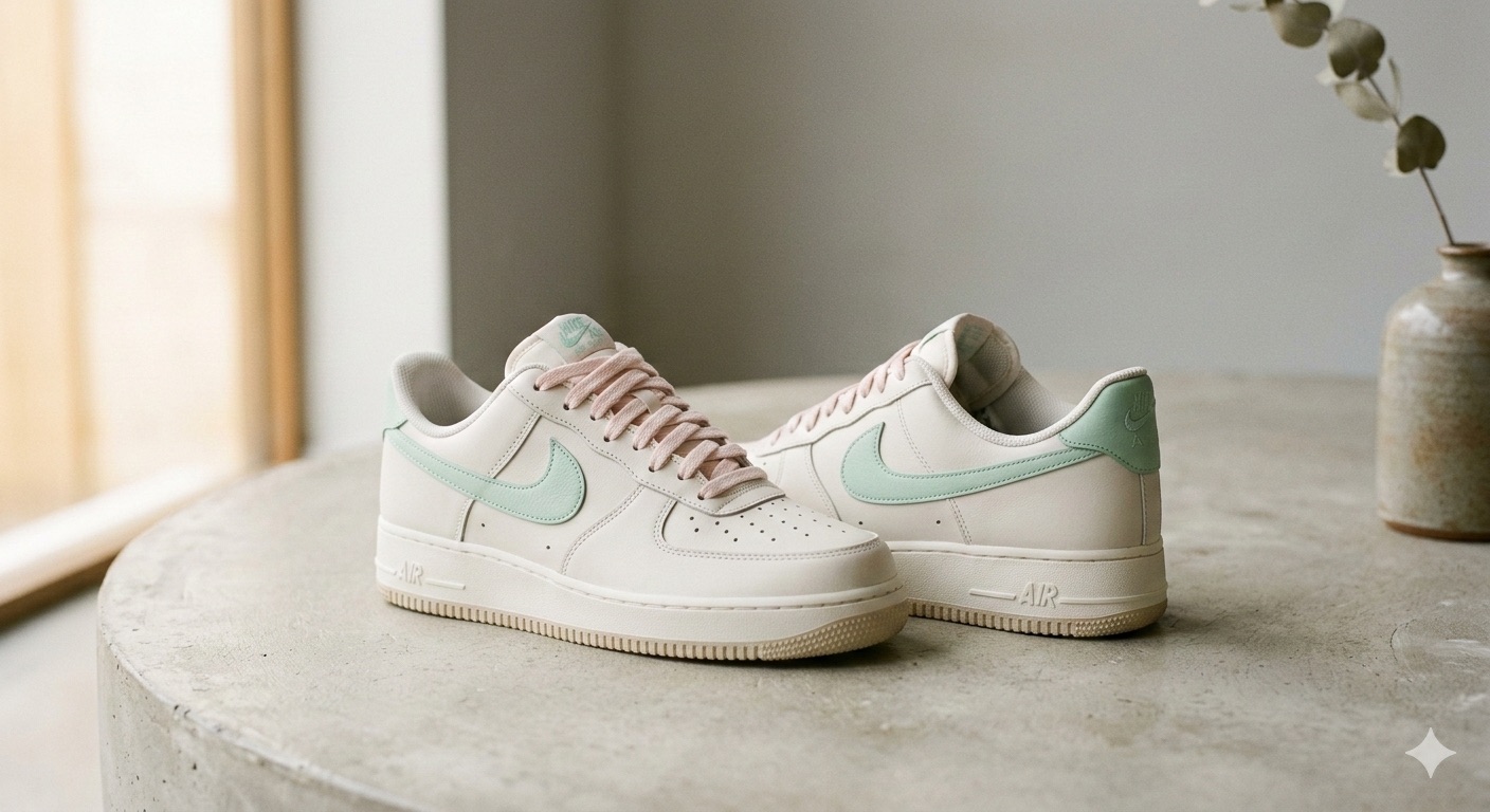 Custom Minimalist trên giày Nike Air Force 1
