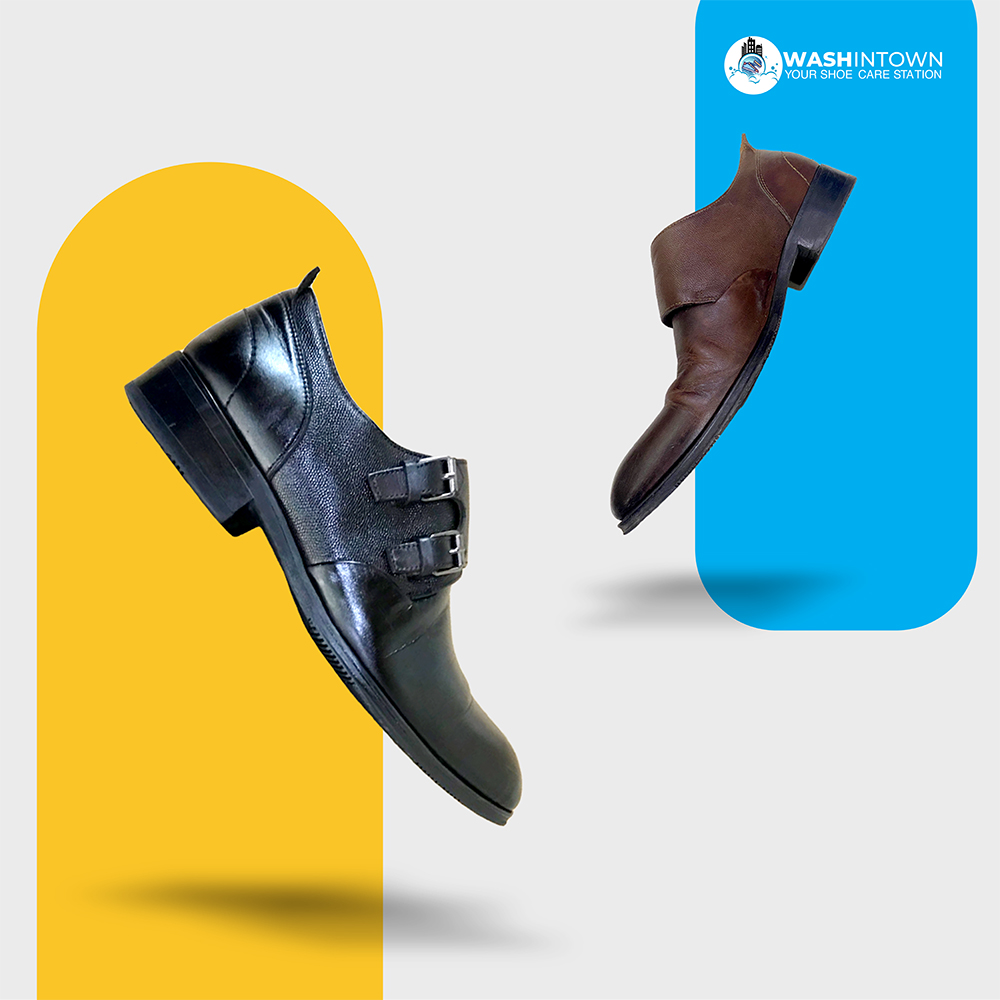 Nhuộm màu giày da lộn