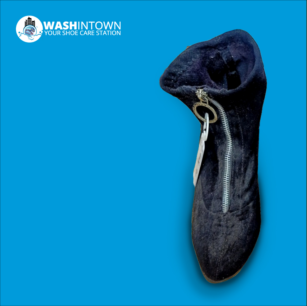 Giày da bị bạc màu, khô nứt cũ kỹ