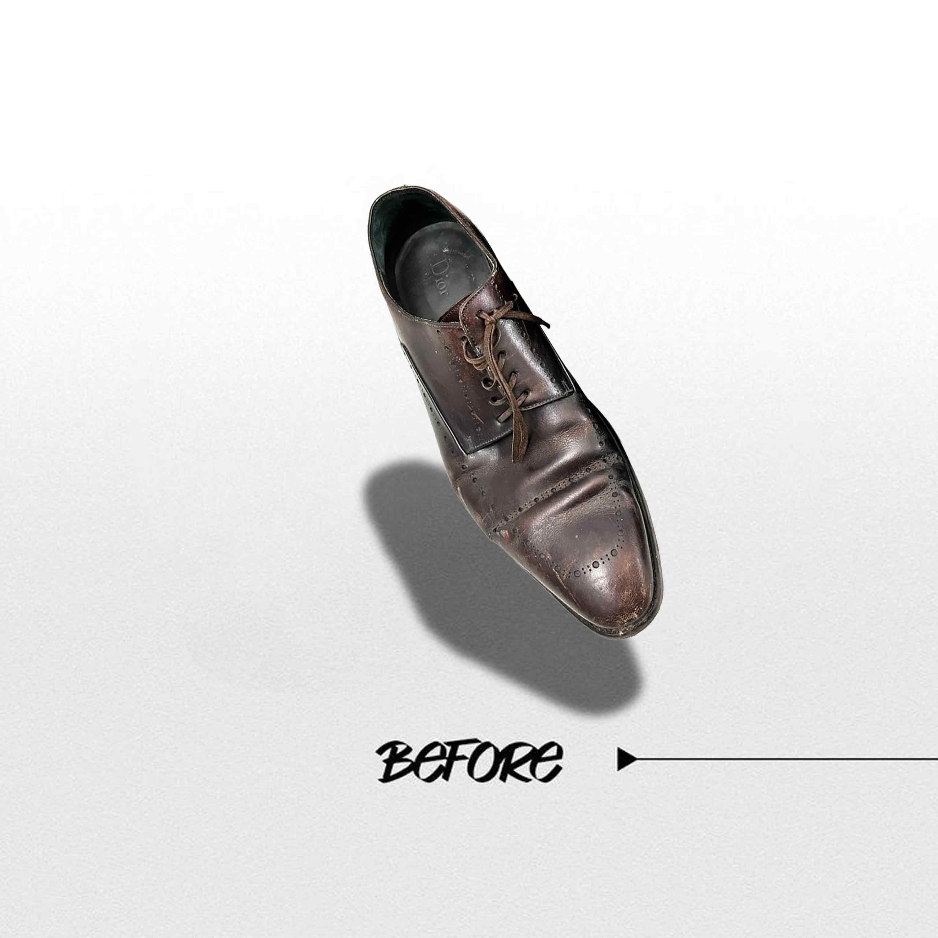 Hậu quả da giày khô nứt gãy