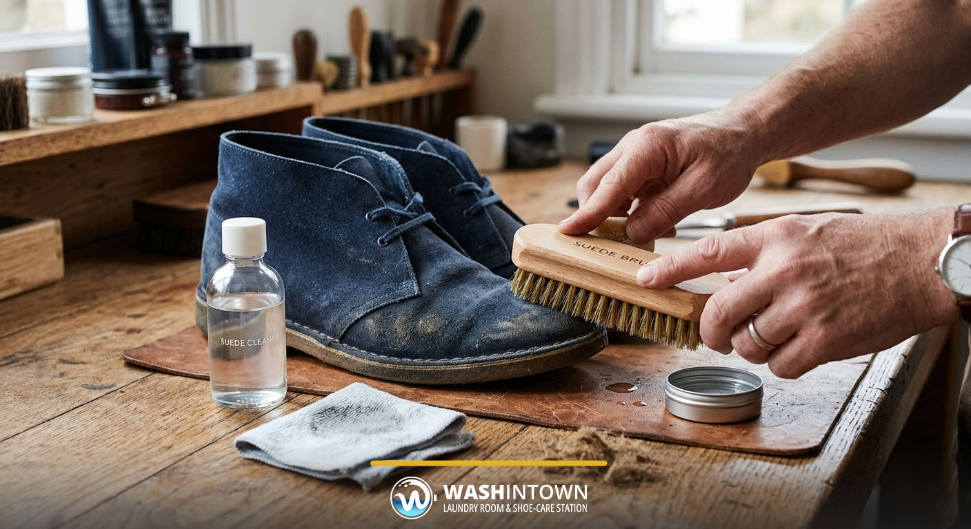 Đặc điểm nhạy cảm của chất liệu giày da lộn