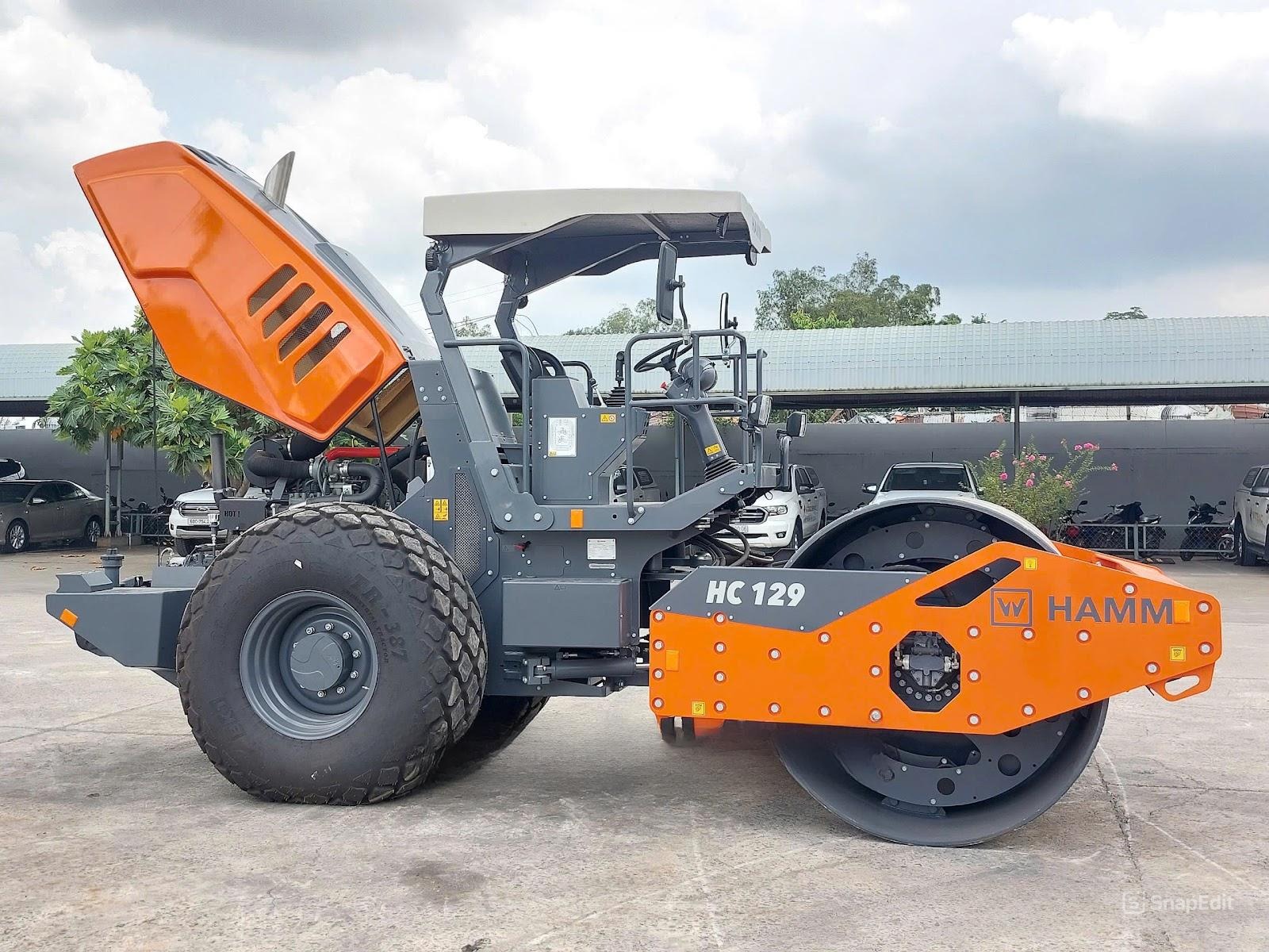 Lu Hamm HC129 – Dòng lu rung thế hệ mới thay thế Hamm 3410 và 3412