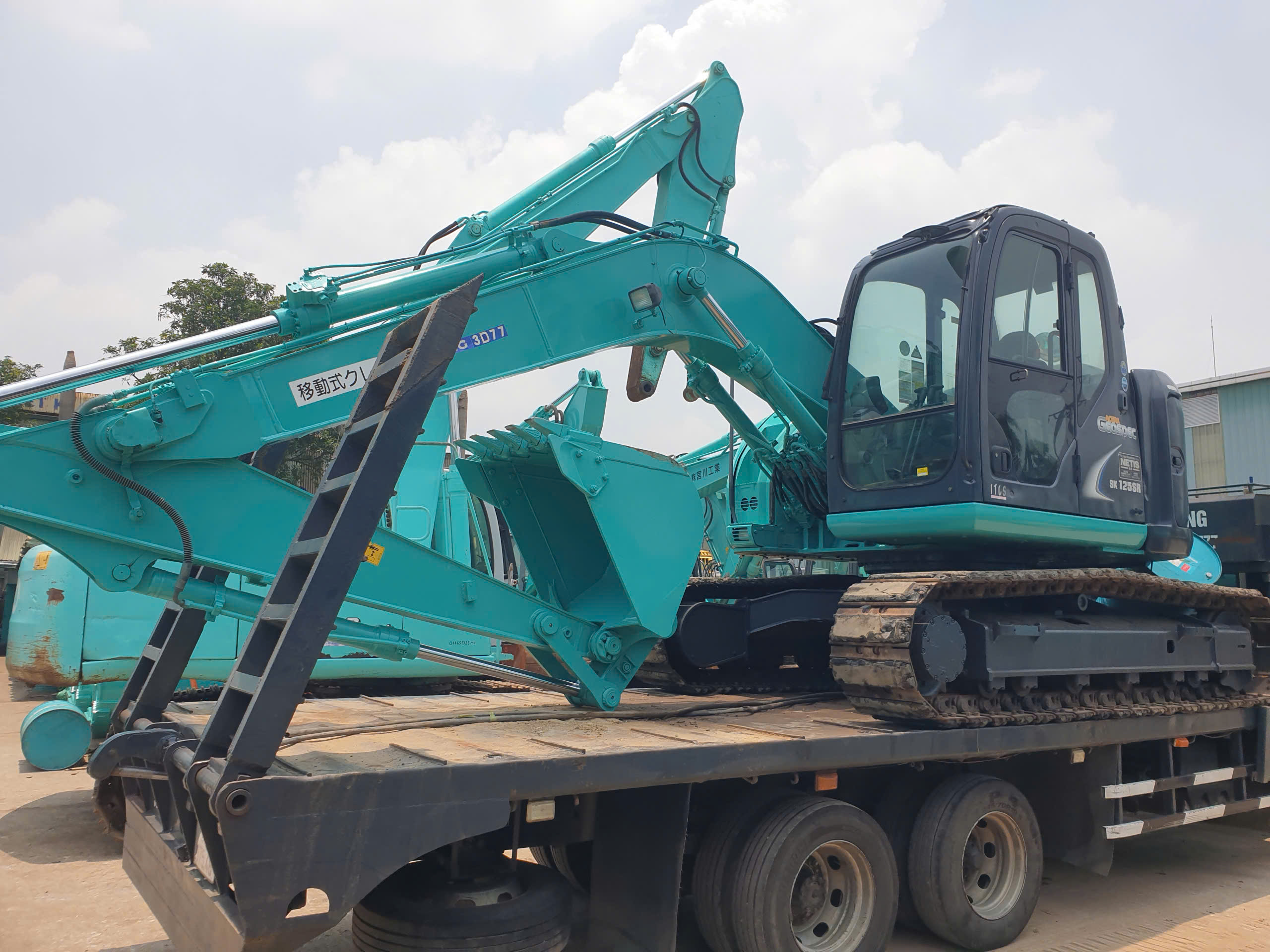 Bàn Giao Máy Đào Kobelco Sk125SR Siêu Đẹp Về Công Ty TNHH Hoàn Anh