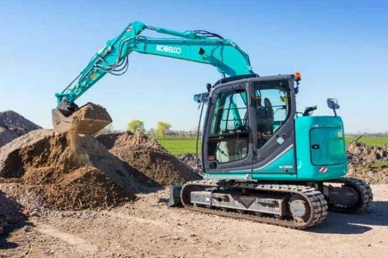 Máy xúc Kobelco được tin dùng