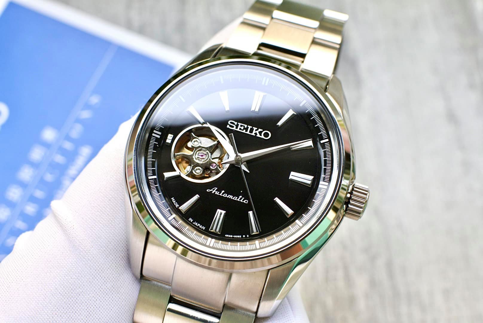 SEIKO PRESAGE OPEN HEART SARY053 | Đồng hồ chính hãng Rich Tran