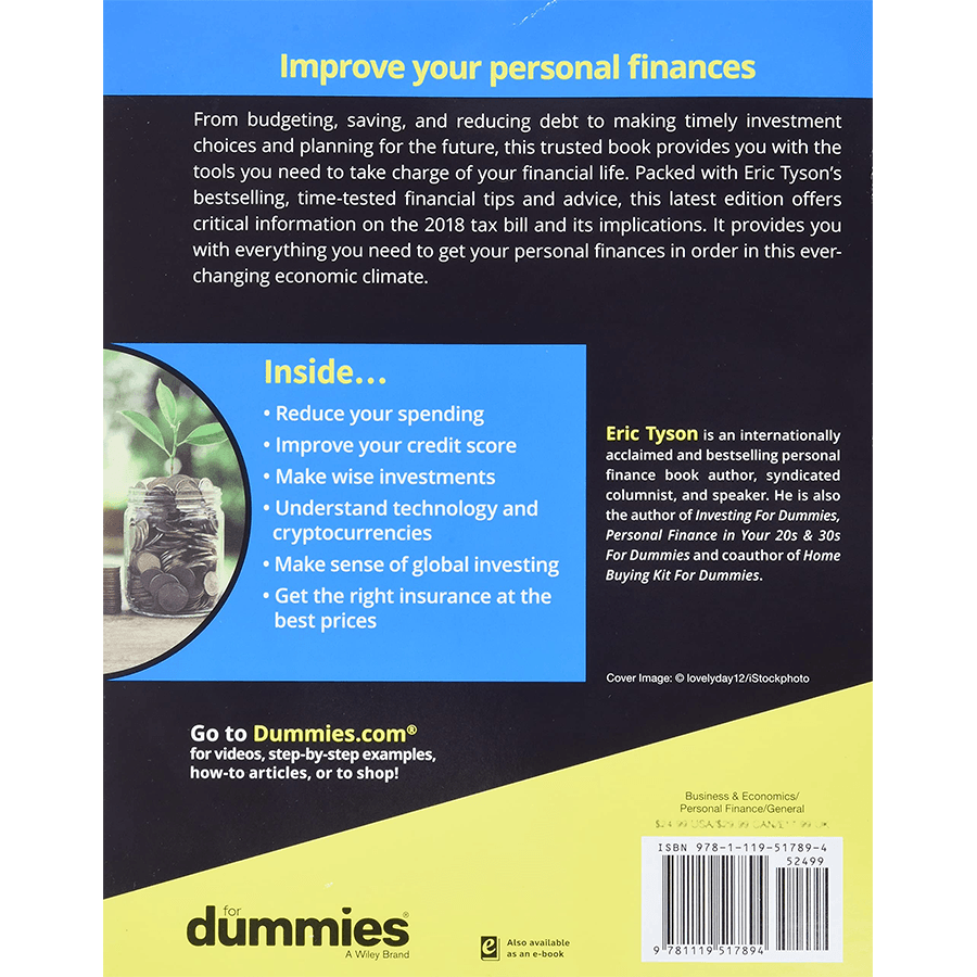 Personal　Finance　for　Dummies