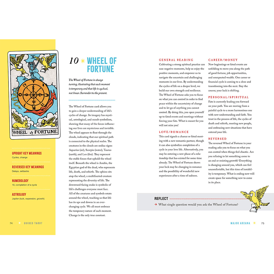 Guided Tarot for Teens: A Beginner's Guide to Card Meanings Guided Tarot for Teens: A Beginner's Guide to Card Meanings