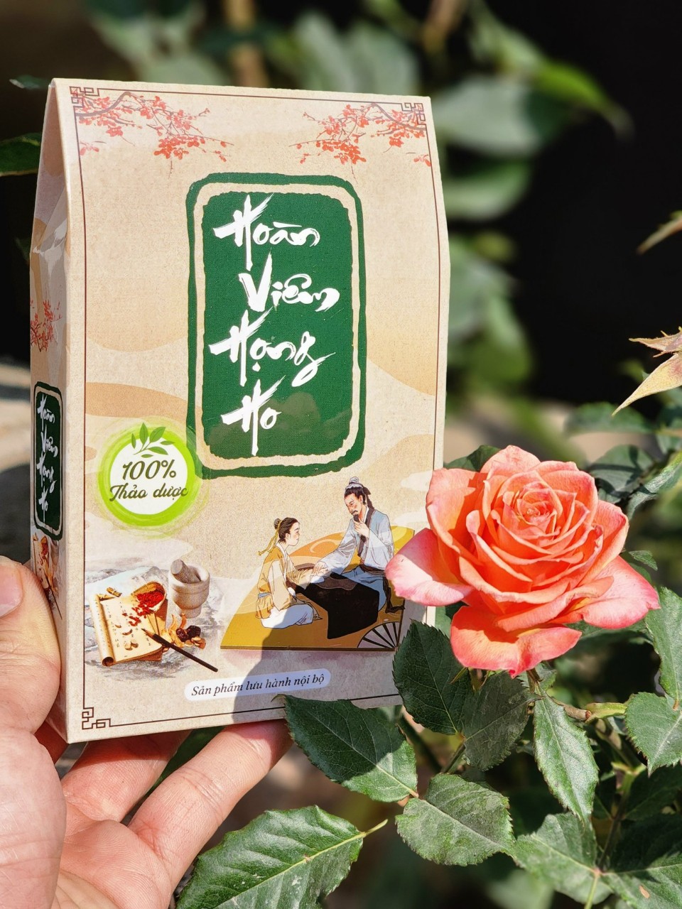 HOÀN NGẬM HO - VIÊM HỌNG 100% Thảo dược