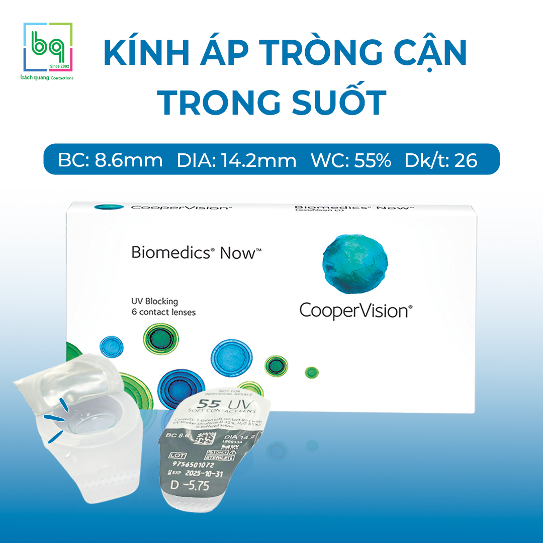 BIOMEDICS NOW - “First Love” cho người mới bắt đầu đeo lens