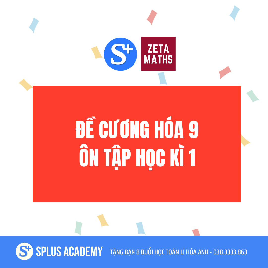 Đề cương Hóa 9 - Ôn tập học kì 1