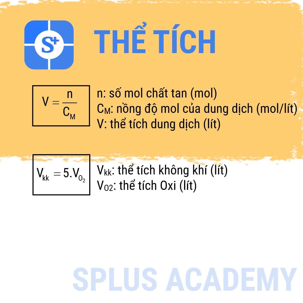 Các công thức hóa cơ bản cần phải nhớ