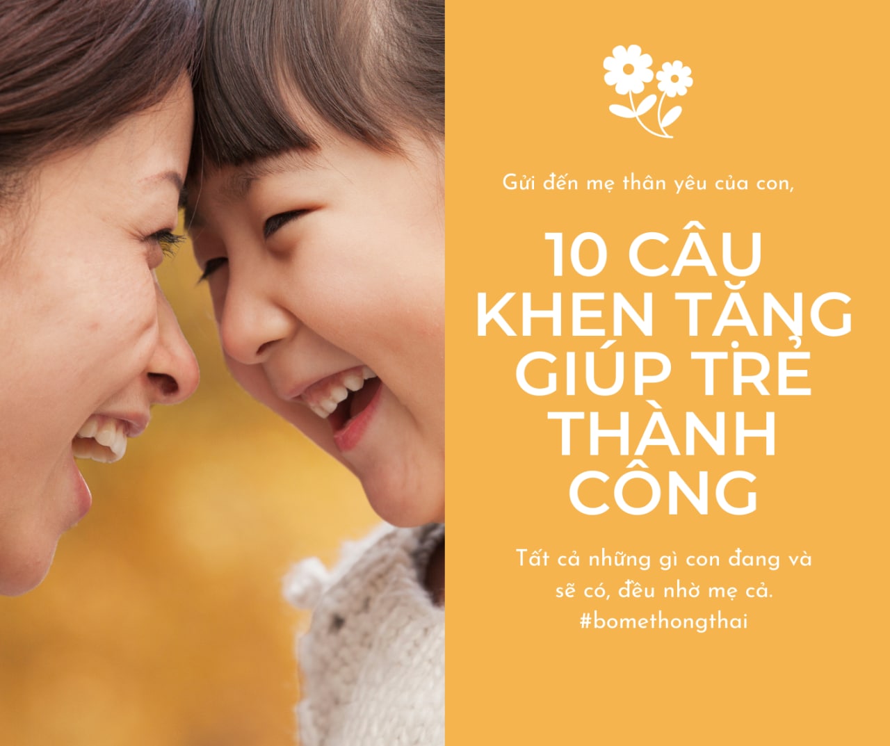 10 câu khen tặng giúp trẻ thành công hơn