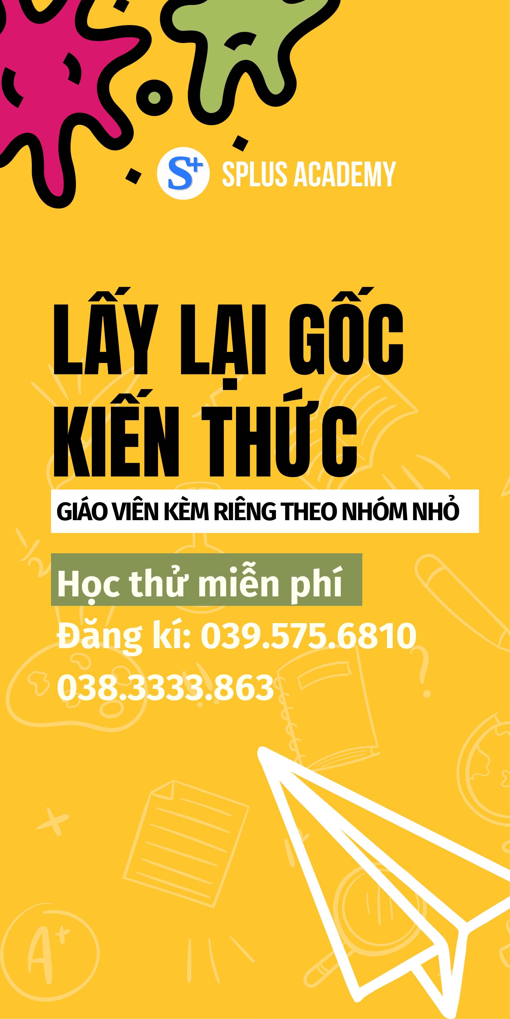 LẤY LẠI GỐC KIẾN THỨC