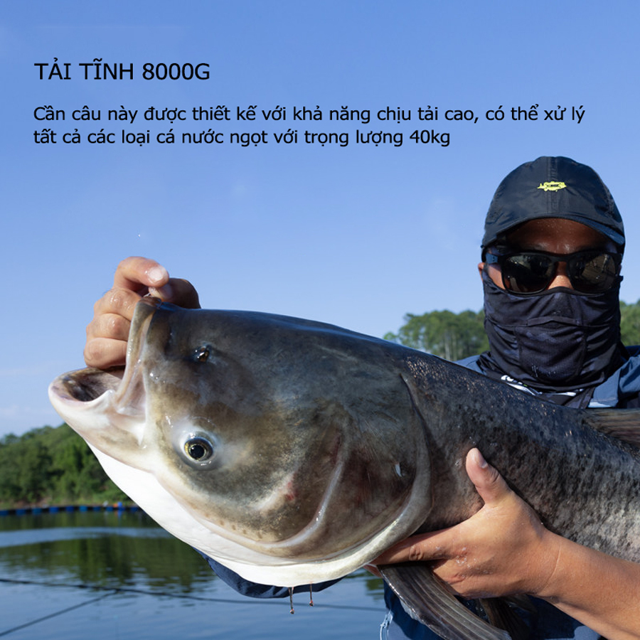 Cần Câu Đài Săn Hàng Lão Ngư Cẩm Lân Cự Vật Tải Tĩnh 8000G
