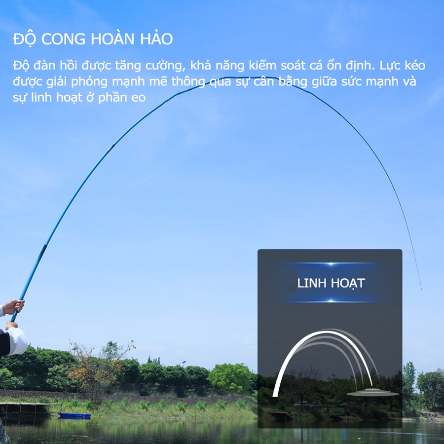 Cần Câu Đài Săn Hàng Lão Ngư Cẩm Lân Thế Hệ 3