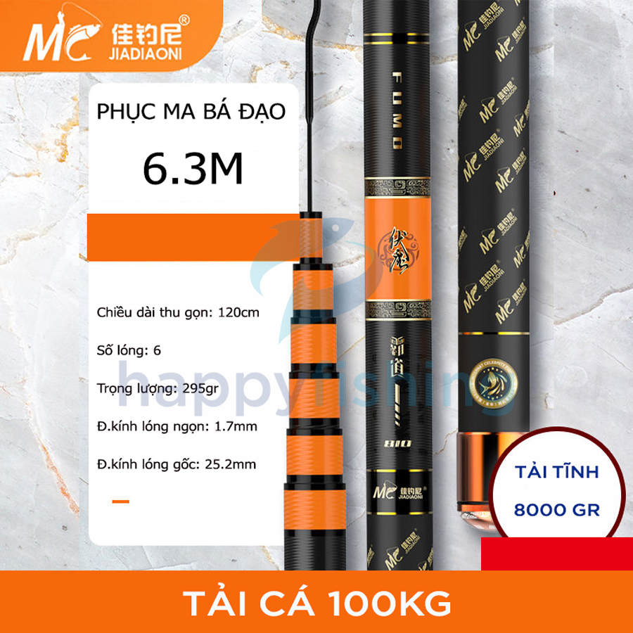 Cần Câu Tay MC Phục Ma Bá Đạo 6H Tải Tĩnh 8000G- Chuyên Săn Hàng