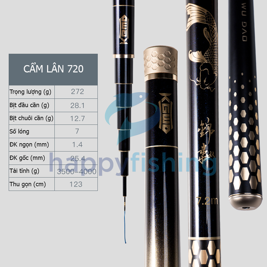 Cần Câu Đài Săn Hàng Lão Ngư Cẩm Lân