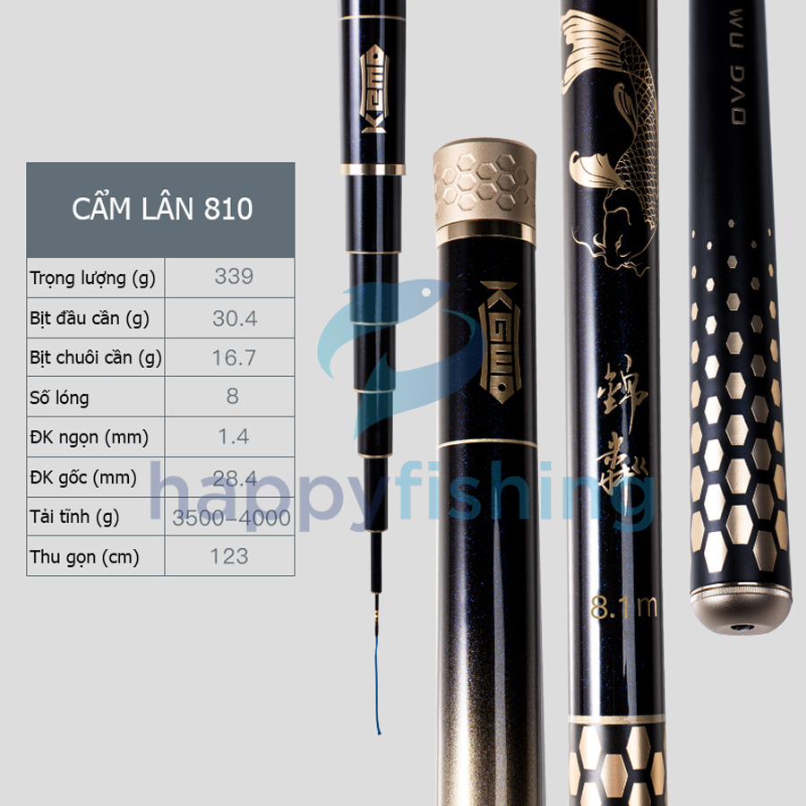 Cần Câu Đài Săn Hàng Lão Ngư Cẩm Lân