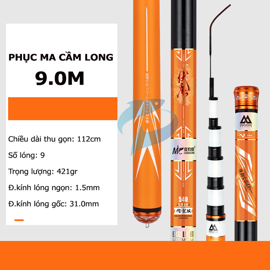 Cần Câu Cá, Cần Câu Tay Chuyên Săn Hàng MC Phục Ma Cầm Long