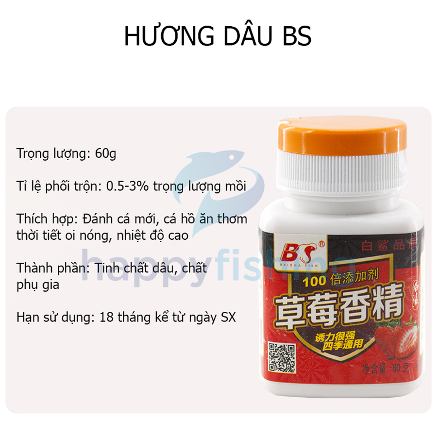 Mồi Câu Cá, Tinh Mùi Sữa Chép, Hương Ngô, Hương Dâu BS