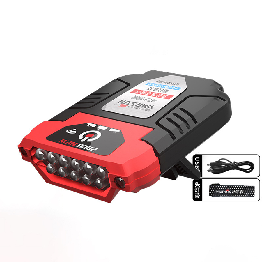 Đèn Kẹp Mũ Cảm Biến Câu Cá Cao Cấp M7