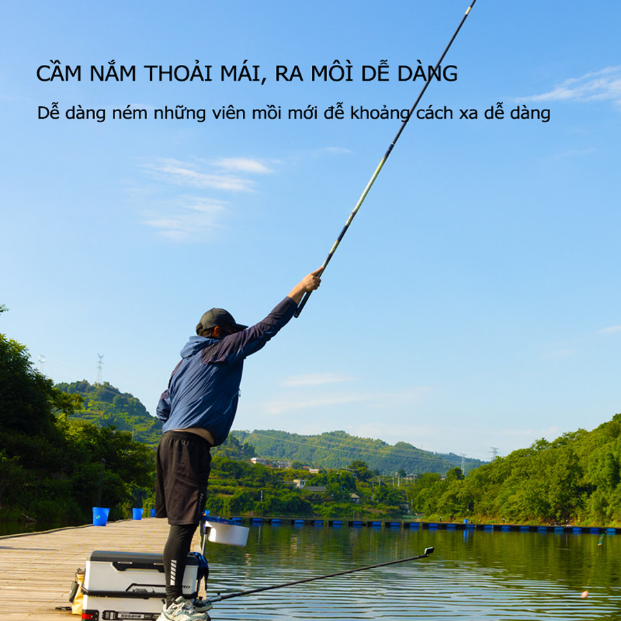 Cần Câu Đài Săn Hàng Lão Ngư Cẩm Lân Cự Vật Tải Tĩnh 8000G