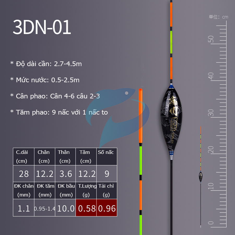 Phao Nano 3D Tiểu Phượng Hoàng