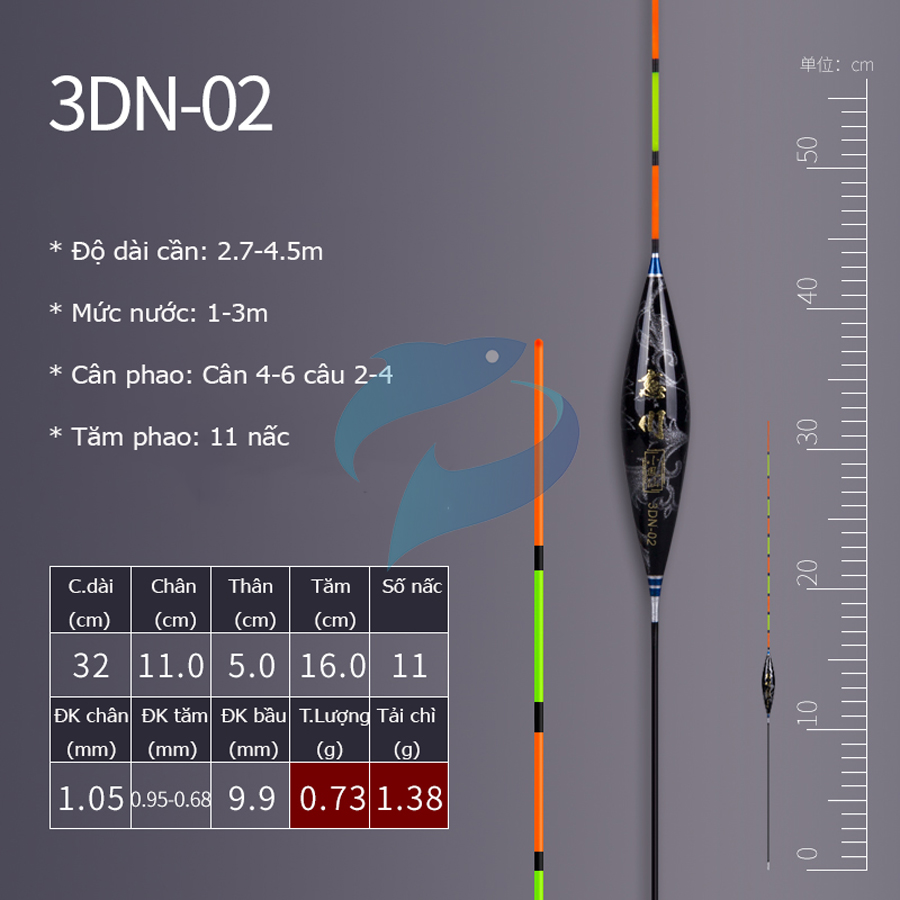 Phao Nano 3D Tiểu Phượng Hoàng