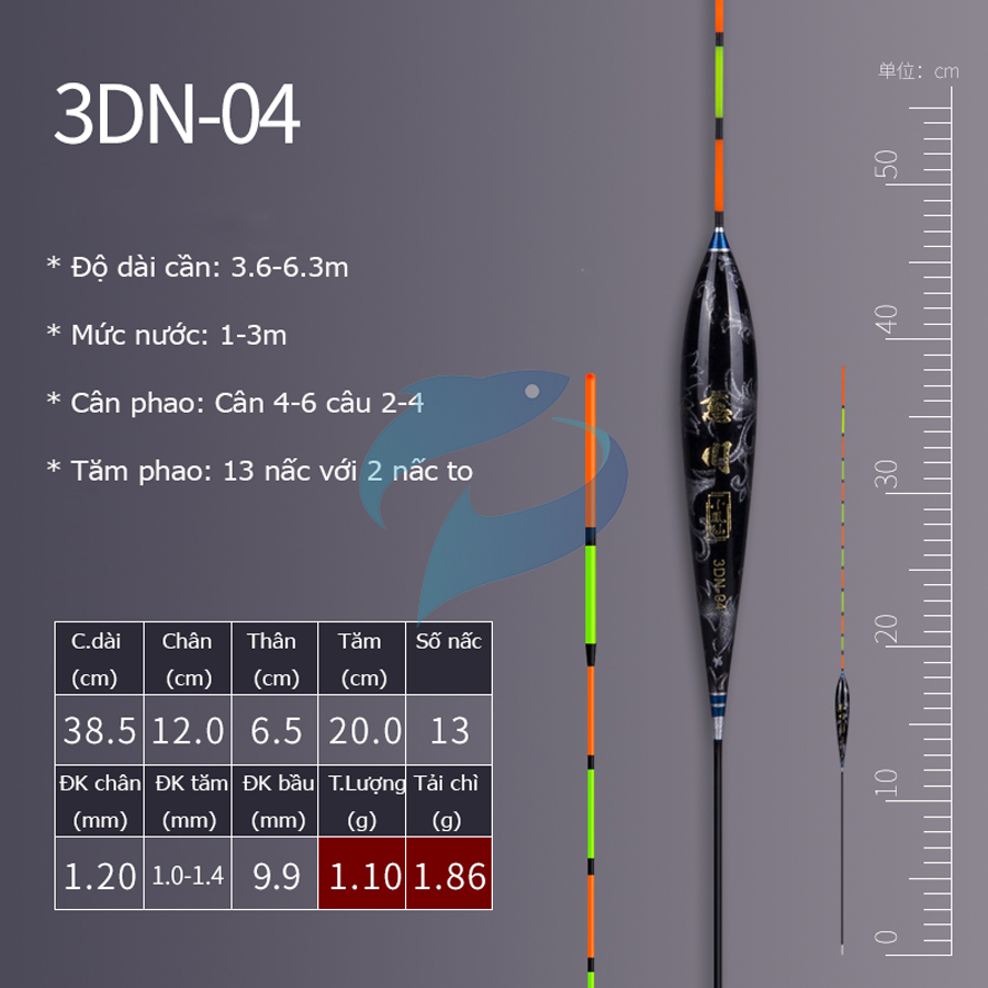 Phao Nano 3D Tiểu Phượng Hoàng