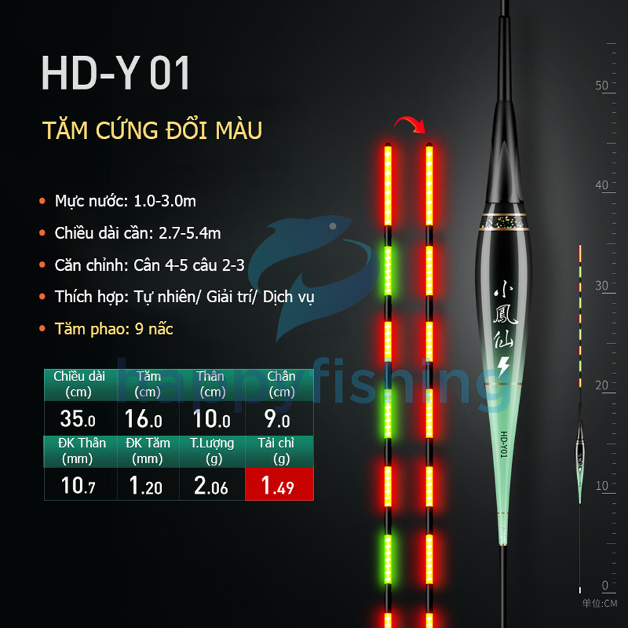 Phao Câu Đài Ngày Và Đêm Tăm Cứng Đổi Màu Tiểu Phượng Hoàng 2022