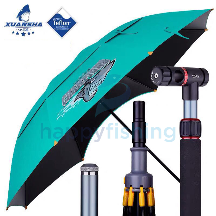 Ô Câu Cá Cao Cấp, Ô Xoay 360 Cá Mập- Hàng Order