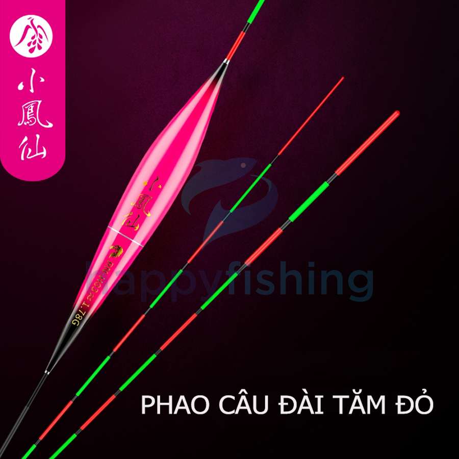 Phao Câu Đài Độ Nhạy Cao Tăm Phao Đỏ Bắt Mắt Tiểu Phượng Hoàng