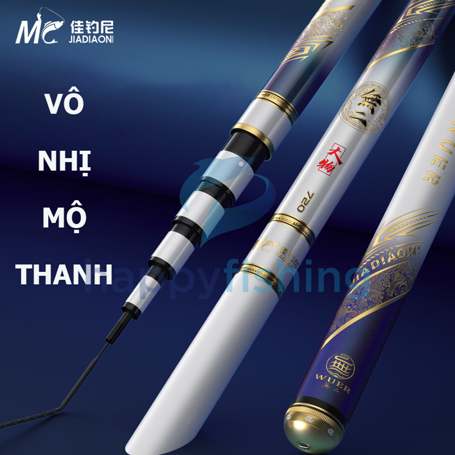 Cần Câu Đài, Cần Câu Carbon MC Vô Nhị Mộ Thanh 2022
