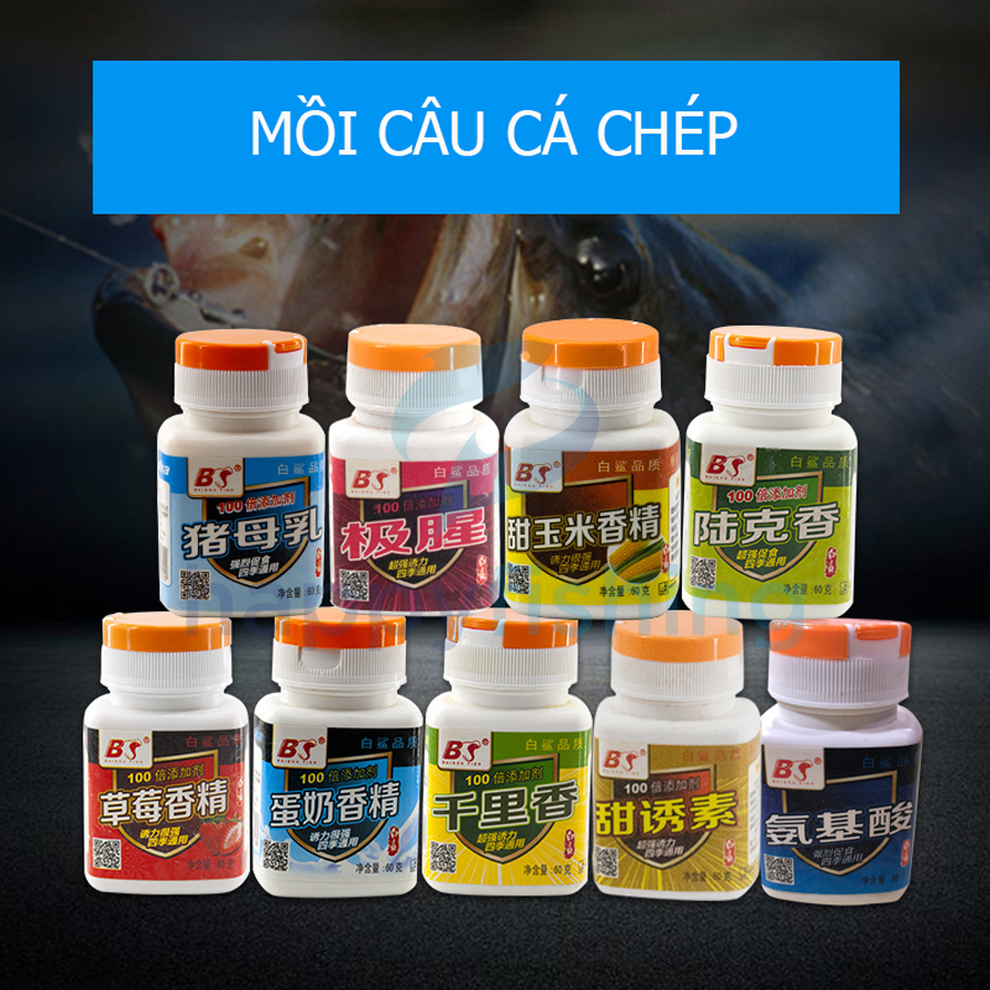 Mồi Câu Cá, Tinh Mùi Sữa Chép, Hương Ngô, Hương Dâu BS