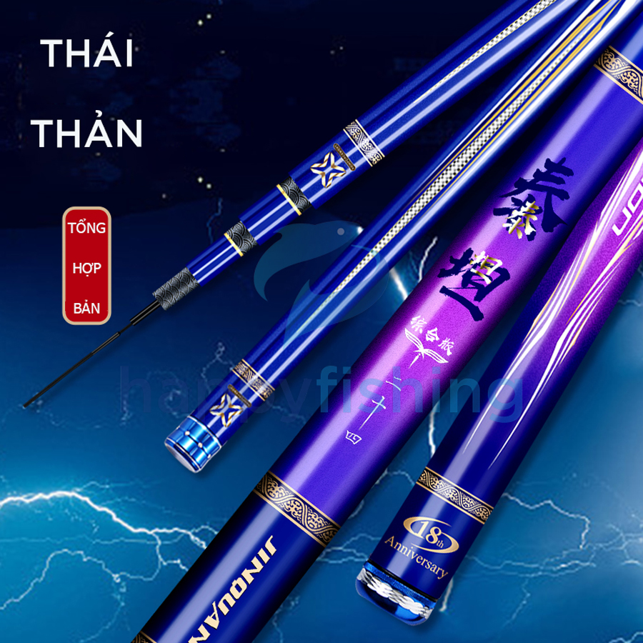 Cần Câu Đài Săn Hàng JINQUAN Thái Thản (Phiên Bản Tổng Hợp) 2022