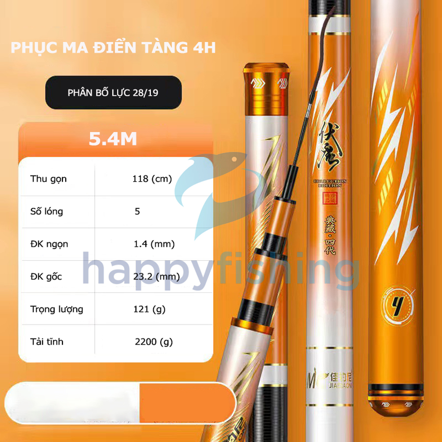 Cần Câu Đài, Cần Câu Tay MC Phục Ma Điển Tàng Thế Hệ 4-2022