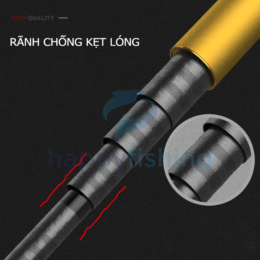 Cần Câu Tay, Cần Câu Đài Carbon MC Vinh Diệu