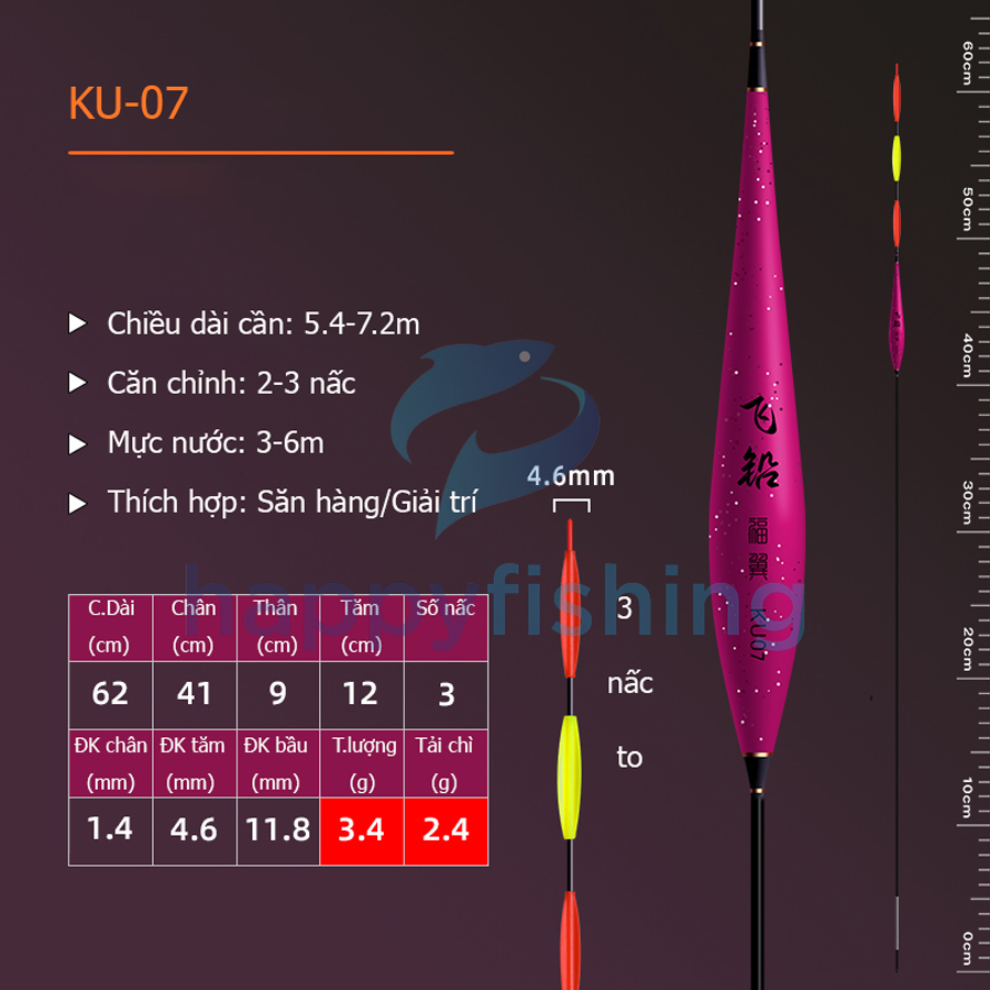 Phao Hố Đấu, Phao Tự Cân, Phao Săn Hàng FUYI 2022