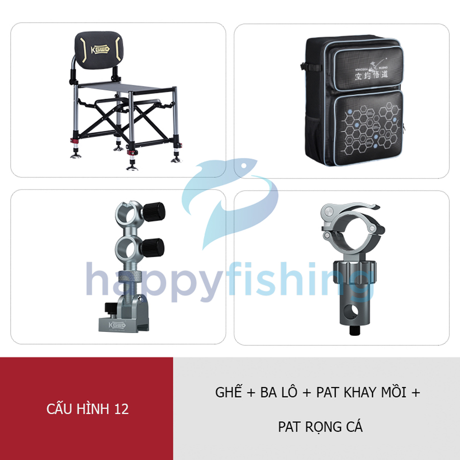 Ghế Xếp Câu Cá Công Thái Học 3.5kg