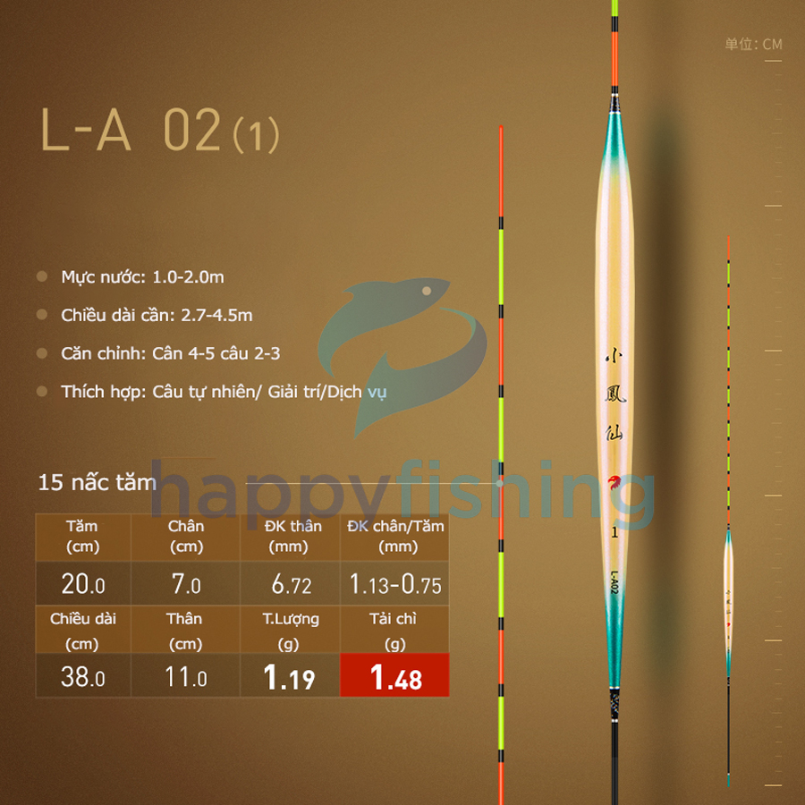 Phao Cỏ Câu Rô Phi, Phao Cỏ Câu Đài Chuyên Cá Nhát Tiểu Phượng Hoàng