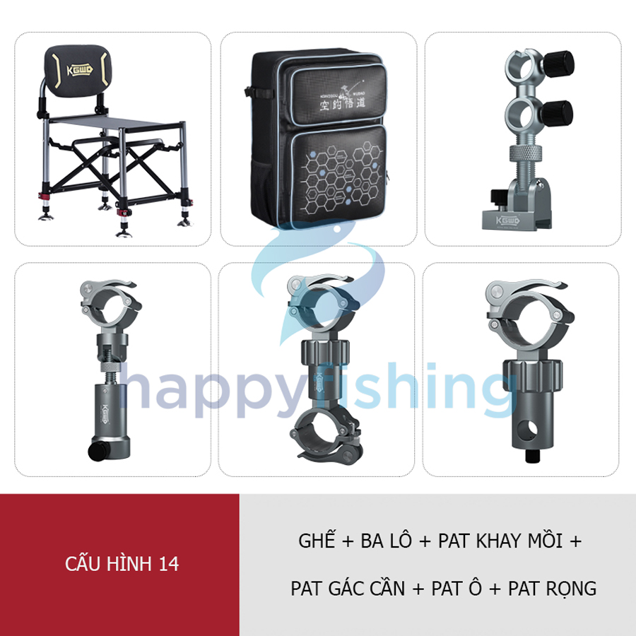 Ghế Xếp Câu Cá Công Thái Học 3.5kg