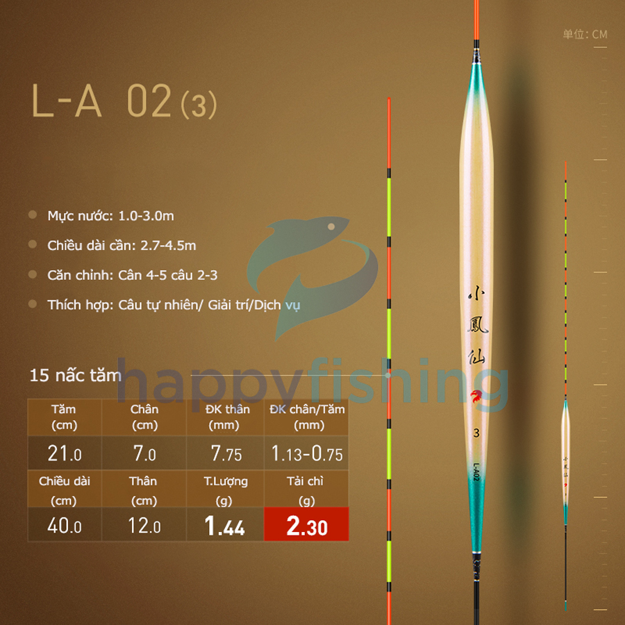 Phao Cỏ Câu Rô Phi, Phao Cỏ Câu Đài Chuyên Cá Nhát Tiểu Phượng Hoàng