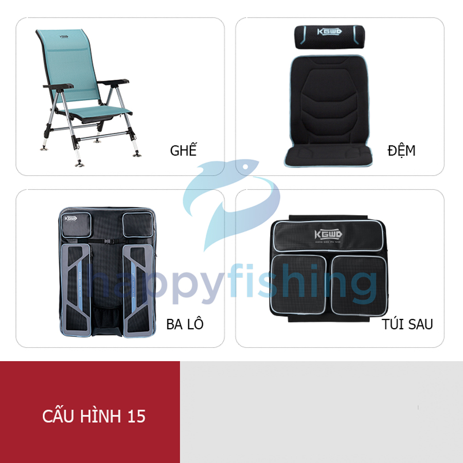 Ghế Câu Đài Địa Hình Công Thái Học Siêu Chịu Lực